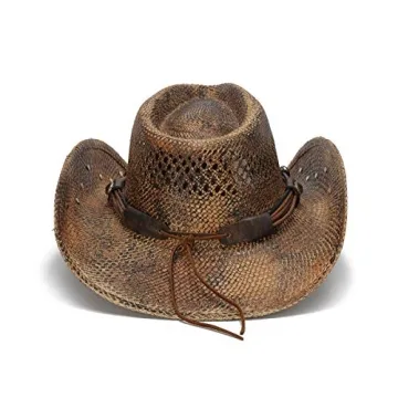 Stylish Women’s Glory Rider Western Hat with Flowers & Rhinestones