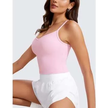 CRZ YOGA Butterluxe Sweetheart Sports Bra for Women