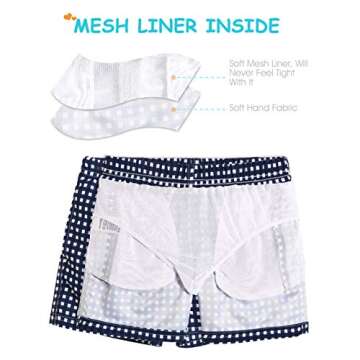 maamgic Boys Swim Trunks Toddler Swim Shorts Little Boys Bathing Suit Swimsuit Toddler Boy Swimwear