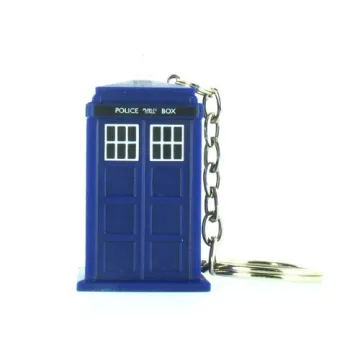 Doctor Who TARDIS 8GB USB Key Chain with LED Light