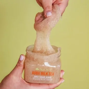 Tree Hut Boba Milk Tea Scrub | Vegan Exfoliating Body Scrub