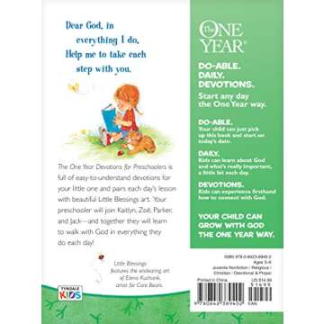 The One Year Devotions for Preschoolers (Little Blessings)