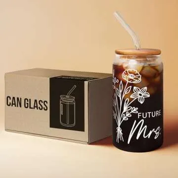 Future Mrs Can Glass for Bride to Be Gifts