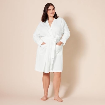 Amazon Essentials Lightweight Waffle Robe for Women
