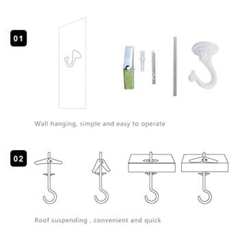 Novel Stuffed Animal Net or Hammock Macrame Toy Display- 6.5ft H,One Hook! Perfect for The Tiny Space in Corner,Wall Ceiling Hanging Net, Stuffies Animal Storage for Kid Room Bedroom Playroom Decor