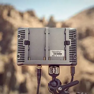 SMALLHD Indie 5 Camera Monitor with Daylight-Viewable 5-Inch Touchscreen Display, 1000nits Brightness, 3G-SDI and HDMI, PageOS 5 Software, Lightweight