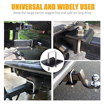 MICTUNING Hitch Tightener for a Noise-Free Towing Experience