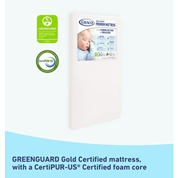 Graco Premium Crib Mattress for Safe and Comfortable Sleep