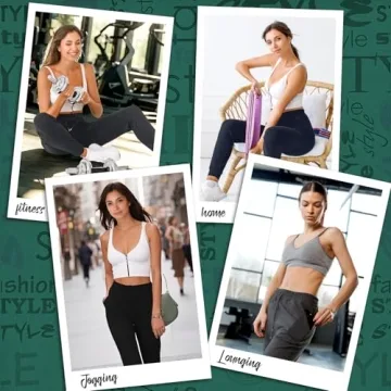 Walifrey Women's Joggers: Soft & Comfy with Pockets