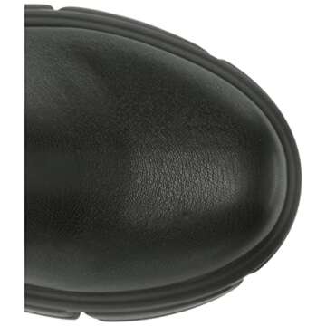 Steve Madden Women's Tero Fashion Boot, Black/Black, 10