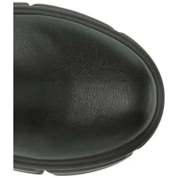 Steve Madden Women's Tero Fashion Boot, Black/Black, 10