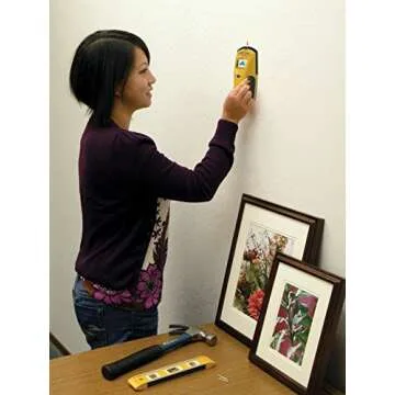 Zircon StudSensor e50 Electronic Wall Scanner / Edge Finding Stud Finder / Live AC WireWarning Detection