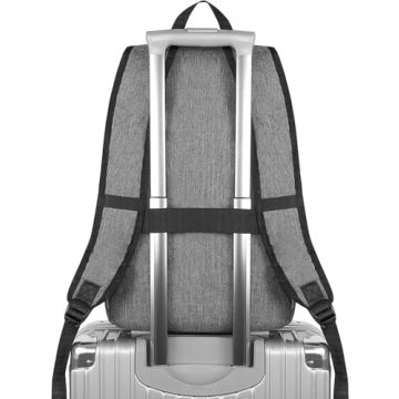 Mancro Laptop Backpack with USB Port and Locking System