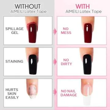 AIMEILI Latex Tape Nail Art Skin Protector 15 ML