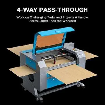 OMTech 90W CO2 Laser Engraver with Autofocus and Water Chiller