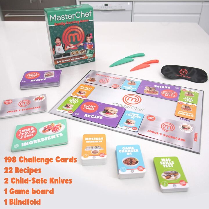 Family Cooking Game with 22 Tested Recipes for Kids