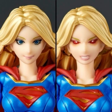 Kaiyodo Revoltech Supergirl Figure Dynamic Movable Body
