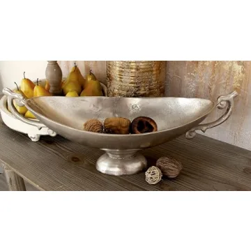 Elegant Deco 79 Aluminum Decorative Bowl for Home