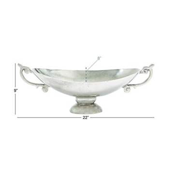 Elegant Deco 79 Aluminum Decorative Bowl for Home