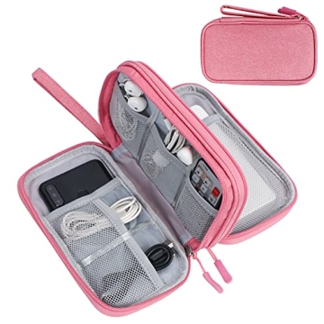 FYY Electronic Organizer Travel Bag Compact Waterproof Pouch