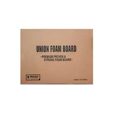 Union Premium Foam Board 30 x 40 x 3/16" 10-Pack : Matte Finish High-Density Professional Use, Perfect for Presentations, Signboards, Arts and Crafts, Framing, Display (White, 30x40)