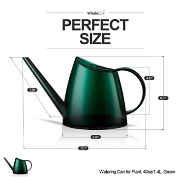 WhaleLife Stylish Indoor Watering Can for Plants