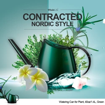 WhaleLife Stylish Indoor Watering Can for Plants