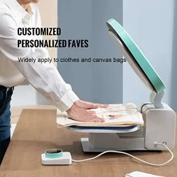 VEVOR Pro Auto Heat Press Machine - 15"x12" Automatic Heat Press Machine for T-Shirts - Heat Up Fast & Even Heating, Professional Smart Heat Press for HTV, Sublimation, Vinyl, Heat Transfer Projects