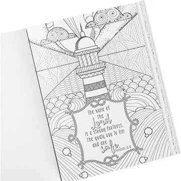 Inspirational Adult Coloring Book with Bible Verses