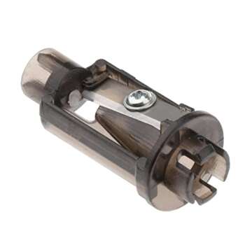 Menolana Electric Pencil Sharpener Electronic Erasers Mini Desk Mechanical Vacuum Cleaner Set for Kids Stationery Office Supplies - Pink