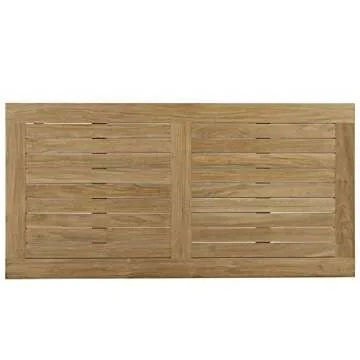 Modway Marina Teak Wood Outdoor Patio Coffee Table