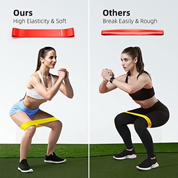 5-Pack Resistance Bands for Strength Training & Stretching