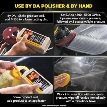 Meguiar’s M105 Ultra-Cut Compound for Flawless Shine