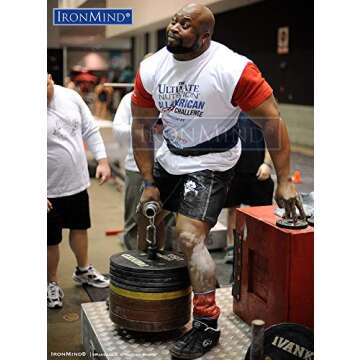 IronMind 15 Inch Olympic Loading Pin | Durable Steel with Carabiner