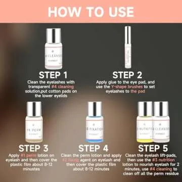 Lash Lift Kit, Eyelash Perm Kit, Professional Eyelash Curling Lash Extension Set, Glue Upgraded Version, Lash Extensions, Lash Curling, Semi-Permanent Curling Perming Wave Suitable For Salon