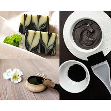 Large 2.5 lb. Coconut Activated Charcoal Powder. Whitens Teeth, Rejuvenates Skin and Hair, Supports Better Digestion. USA-Owned Producers, Free Scoop