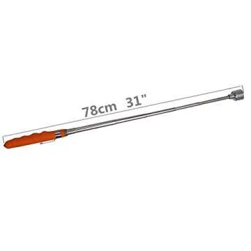 Telescoping Magnetic Pick Up Tool Extendable 31" 20 lb Telescopic Magnet Stick Useful for Hard-to-Re...