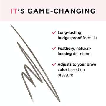 IT Cosmetics Brow Power Micro, Universal Taupe - Universal Eyebrow Pencil - Mimics the Look of Real ...