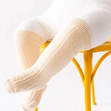 Stylish Zumou Toddler Knee High Socks 8 Pairs for Girls