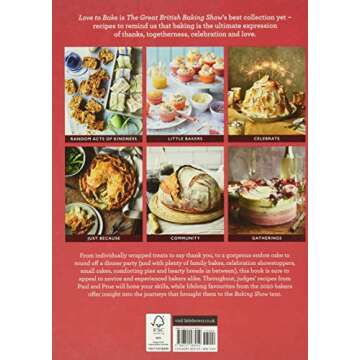 The Great British Baking Show: Love to Bake Cookbook - Master Every Recipe with a Touch of British C...