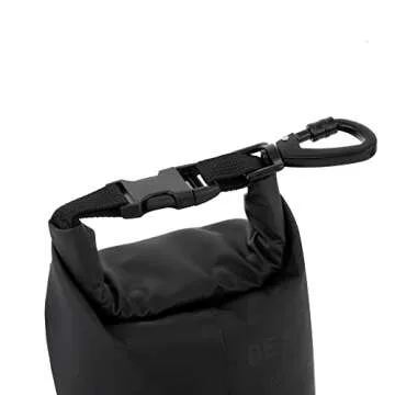 Breakwater Supply™ Waterproof Survival First Aid Kit, 101 Piece AFAK Emergency Supplies in Dry Bag, IFAK Trauma Kit Bug Out Bag for Camping, Hiking, Backpacking, Preppers with Splint (Stealth Black)