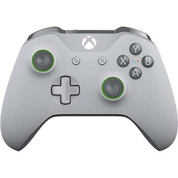 Xbox Wireless Controller Grey/Green for PC Gaming Enthusiasts