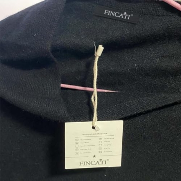 Pure Goat Cashmere Poncho - Elegant and Lightweight