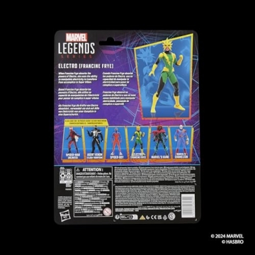 Marvel Legends Series Electro Action Figure - Collectible 6-Inch
