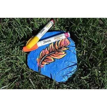 Sharpie Oil-Based Paint Marker, Medium Point, Metallic Silver Ink, Pack of 3