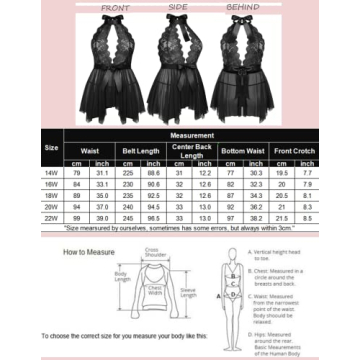 Avidlove Plus Size Lace Babydoll for Wedding Nightwear