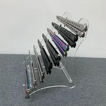 Elegant KAFENDA Knife Display Stand for 8 Knives