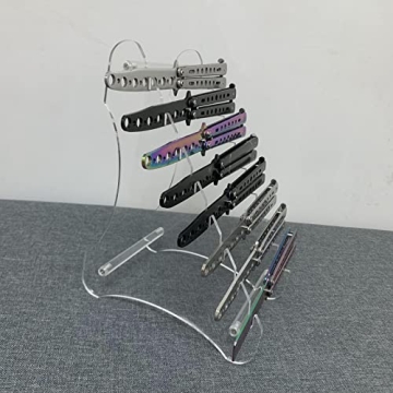 Elegant KAFENDA Knife Display Stand for 8 Knives