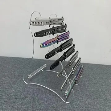Elegant KAFENDA Knife Display Stand for 8 Knives