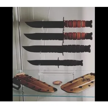 Elegant KAFENDA Knife Display Stand for 8 Knives